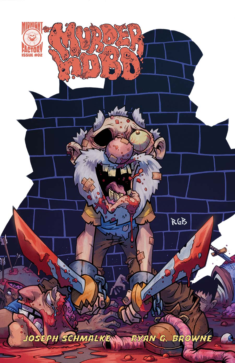 Murder Hobo #2 Cover B Variant Ryan G Browne Cover
