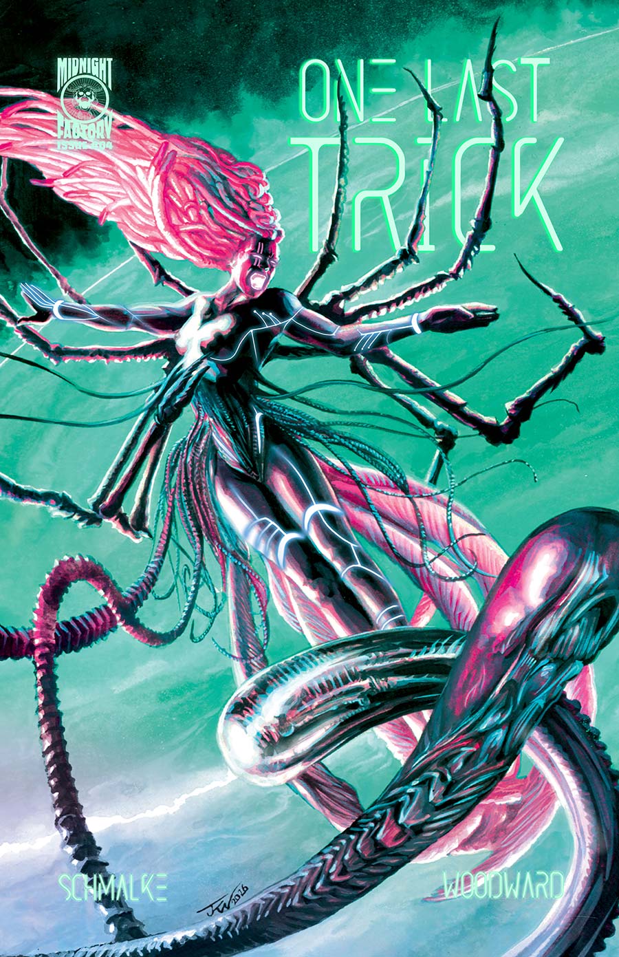 One Last Trick #4 Cover A Regular JK Woodward Cover