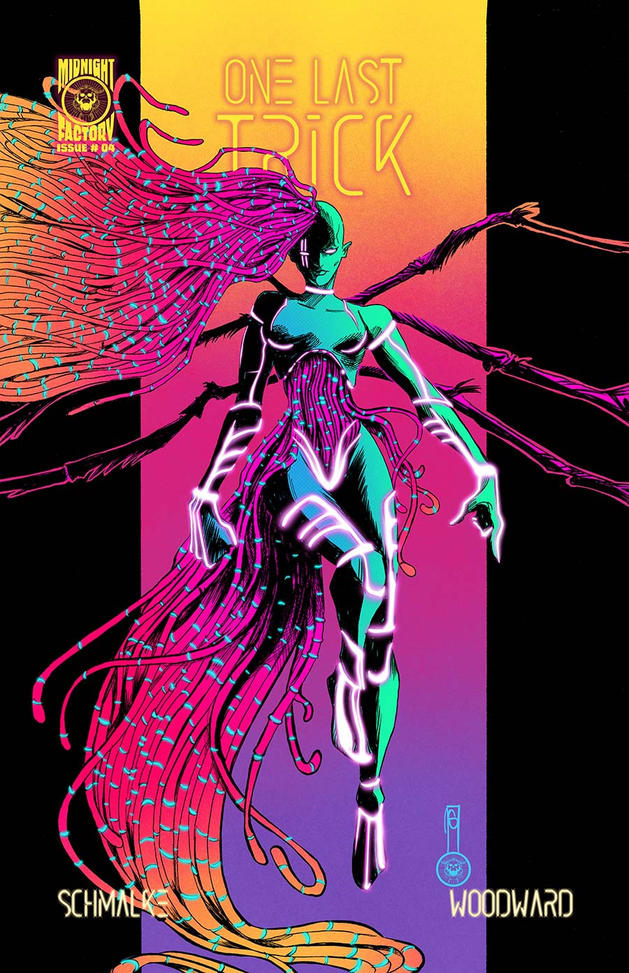 One Last Trick #4 Cover B Variant Joseph Schmalke Cover