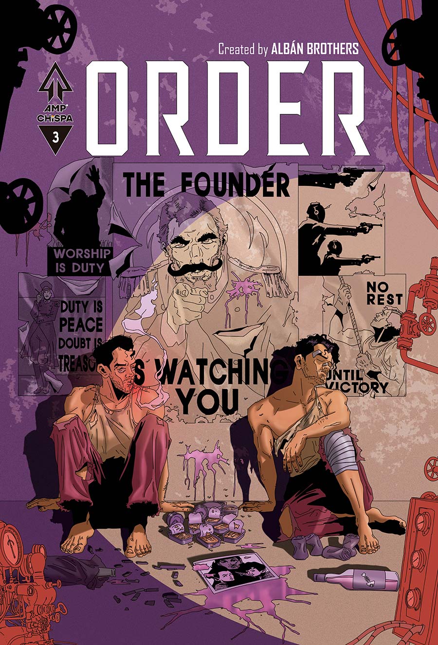 Order (AMP Comics) #3 Cover A Regular Alban Brothers Cover