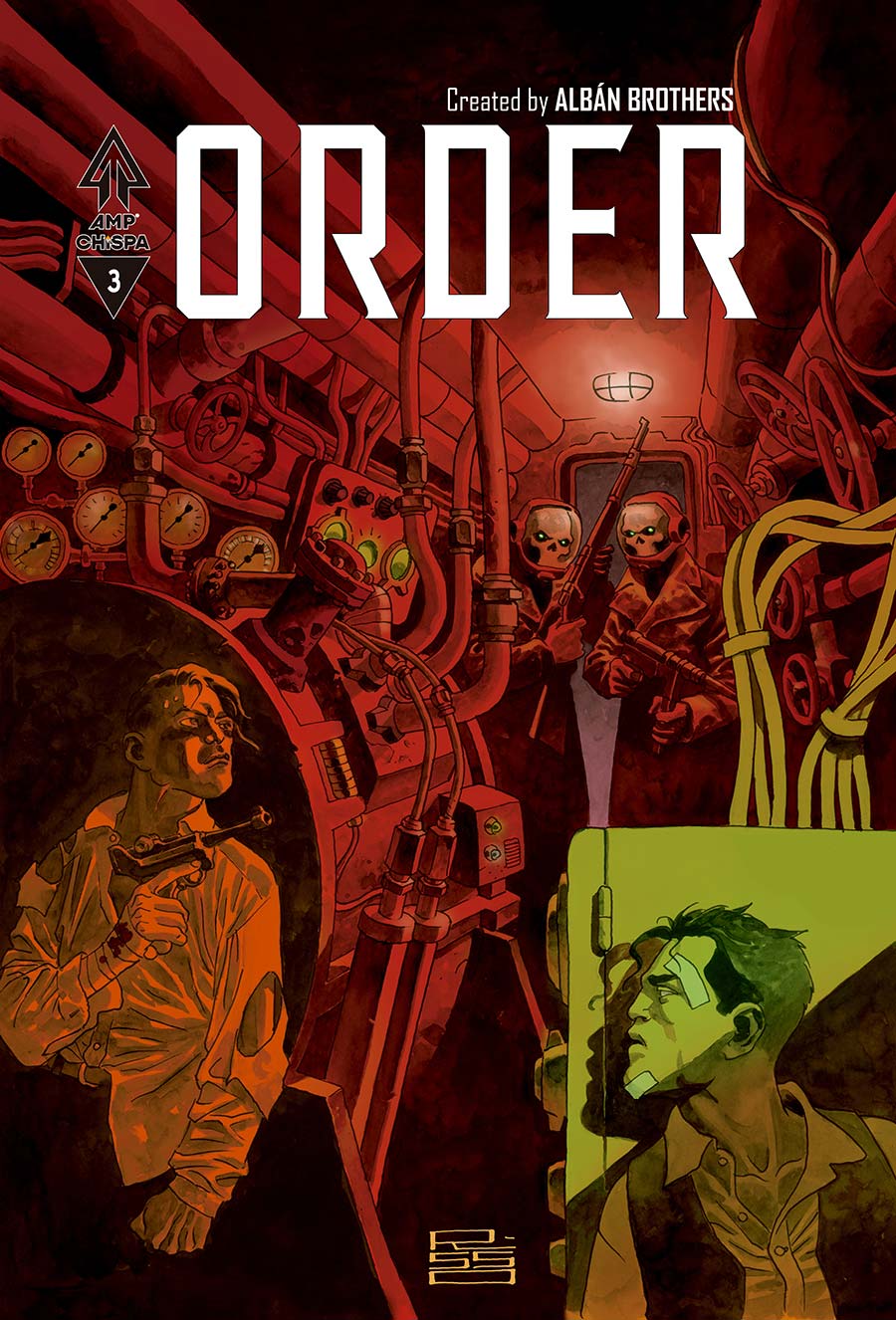 Order (AMP Comics) #3 Cover B Variant Eduardo Risso Cover