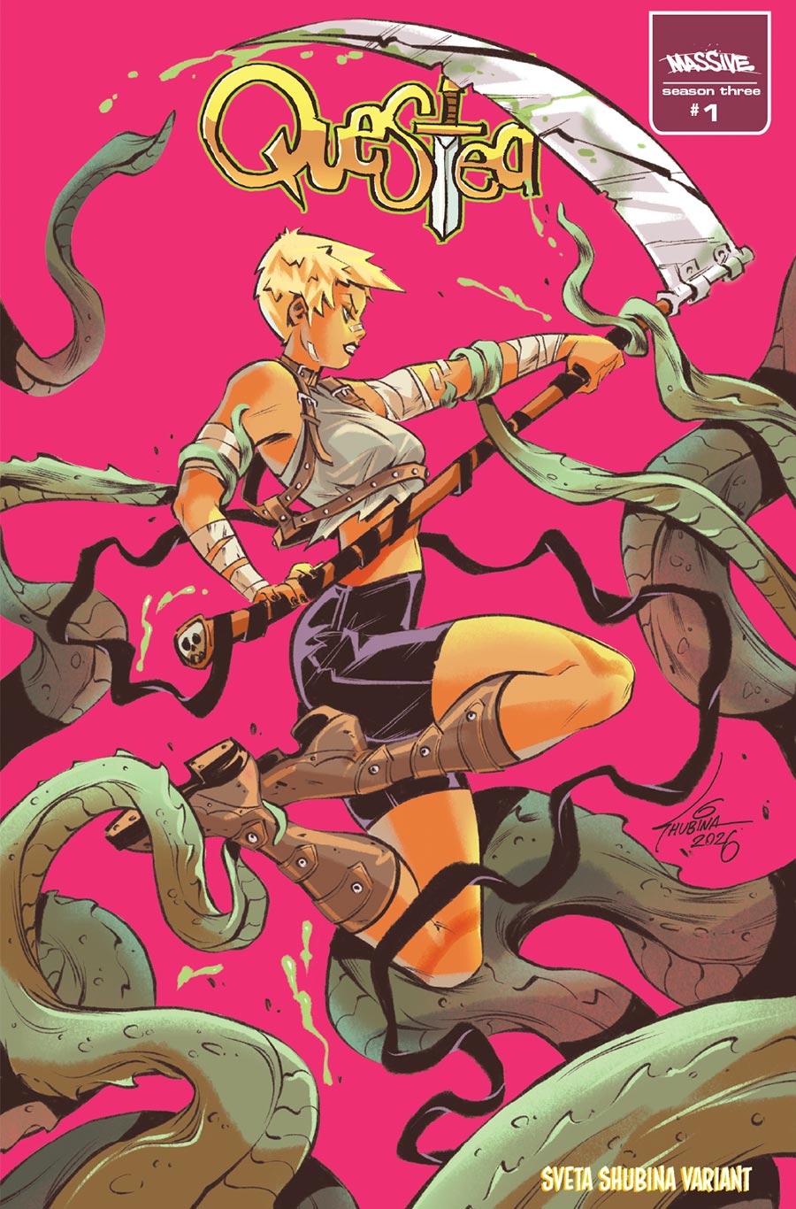 Quested Season 3 #1 Cover G Incentive Sveta Shubina Variant Cover (Incorrectly says Cover F)