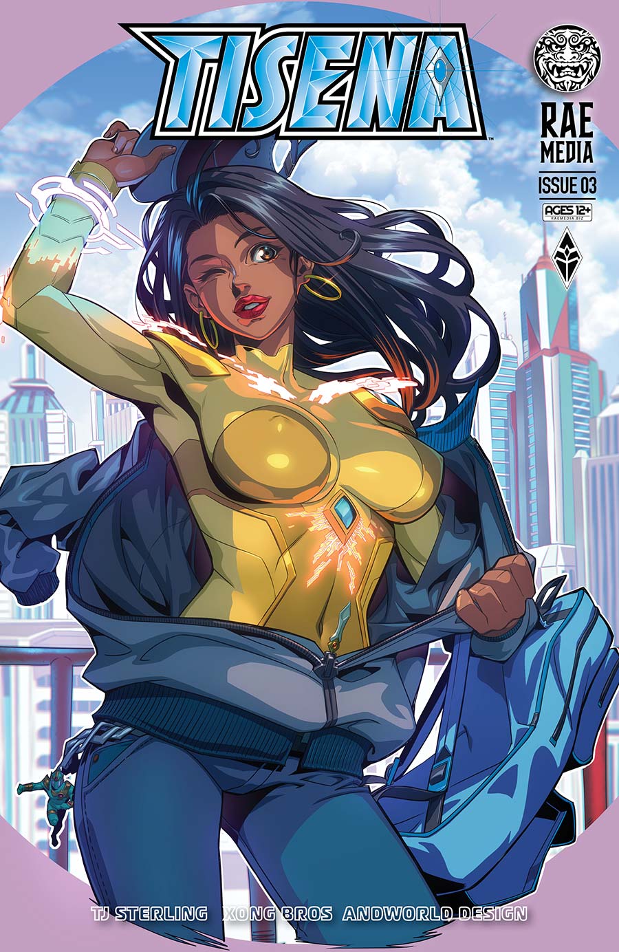 Tisena #3 The Woman Of Tomorrow Cover A Regular The Xong Bros Cover