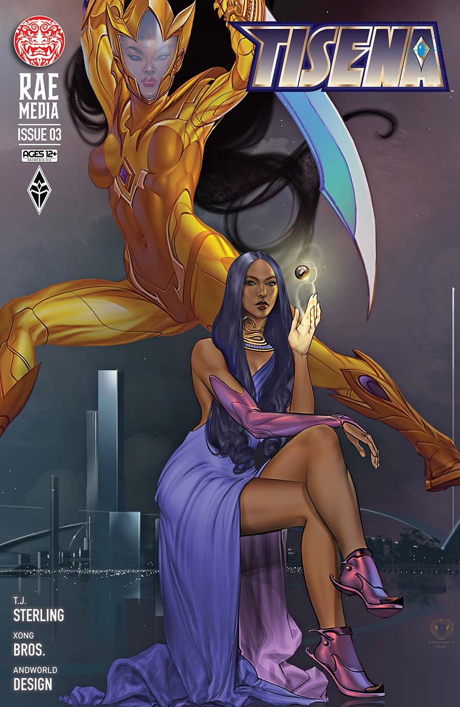 Tisena #3 The Woman Of Tomorrow Cover B Variant Mshindo I Kuumba Cover