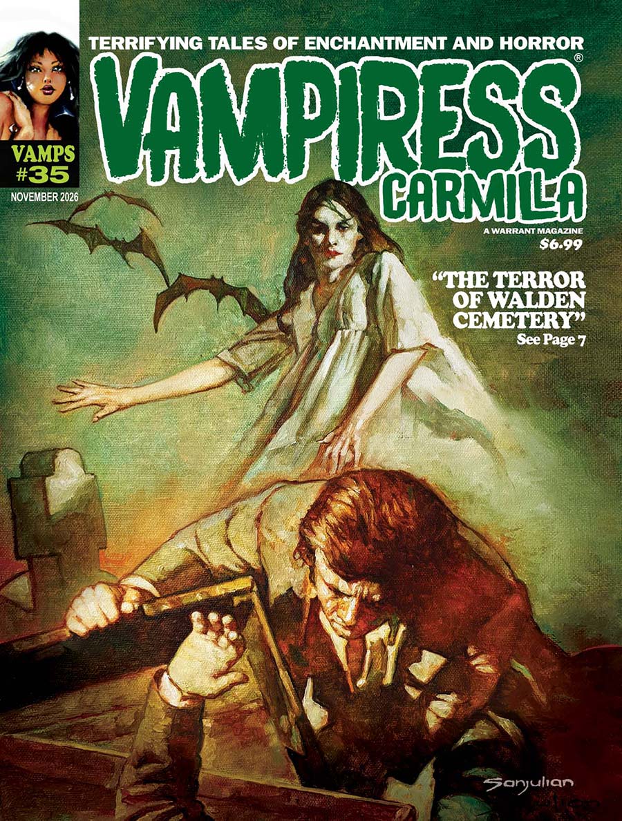 Vampiress Carmilla Magazine #35