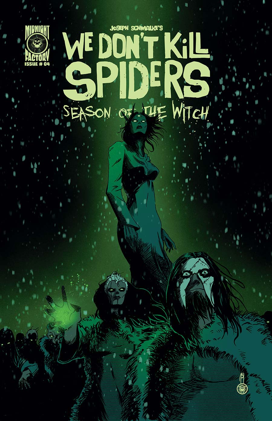 We Dont Kill Spiders Season Of The Witch #4 Cover A Regular Joseph Schmalke Cover