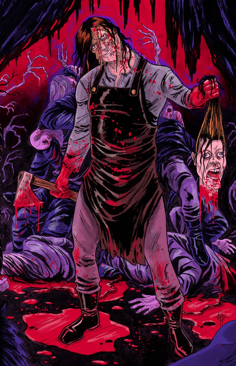 We Dont Kill Spiders Season Of The Witch #4 Cover B Variant Megan Hutchison Unlockable Cover