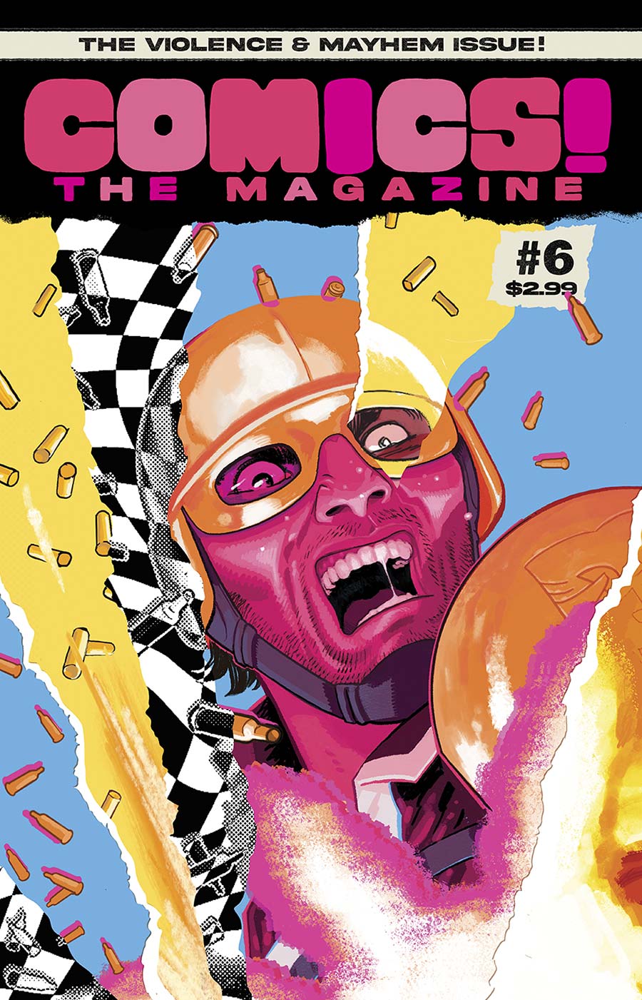 COMICS The Magazine #6 Cover A Regular Brian Hurtt Fort Psycho Cover