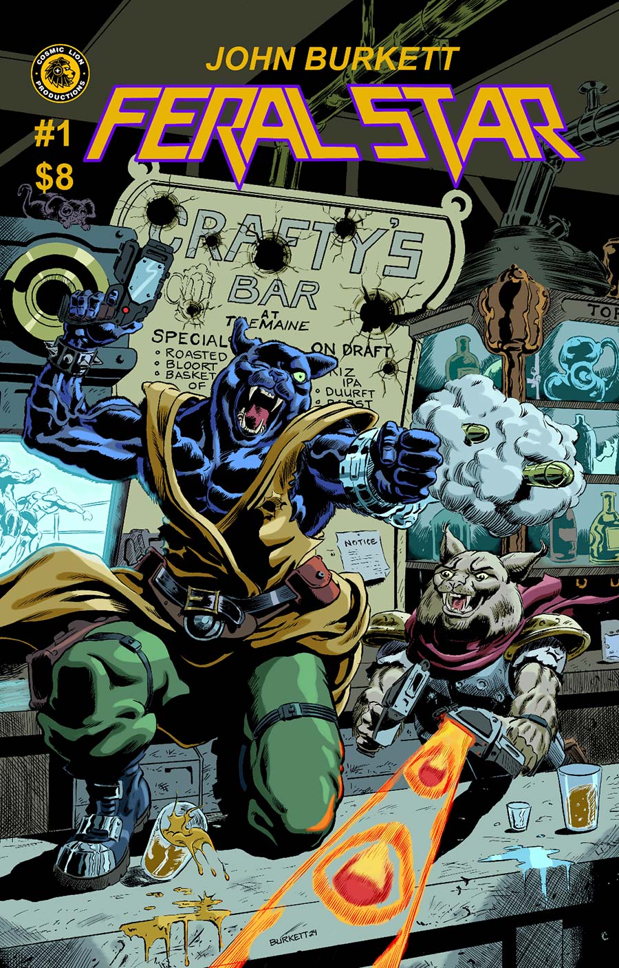 Feral Star #1 Cover C 3rd Ptg