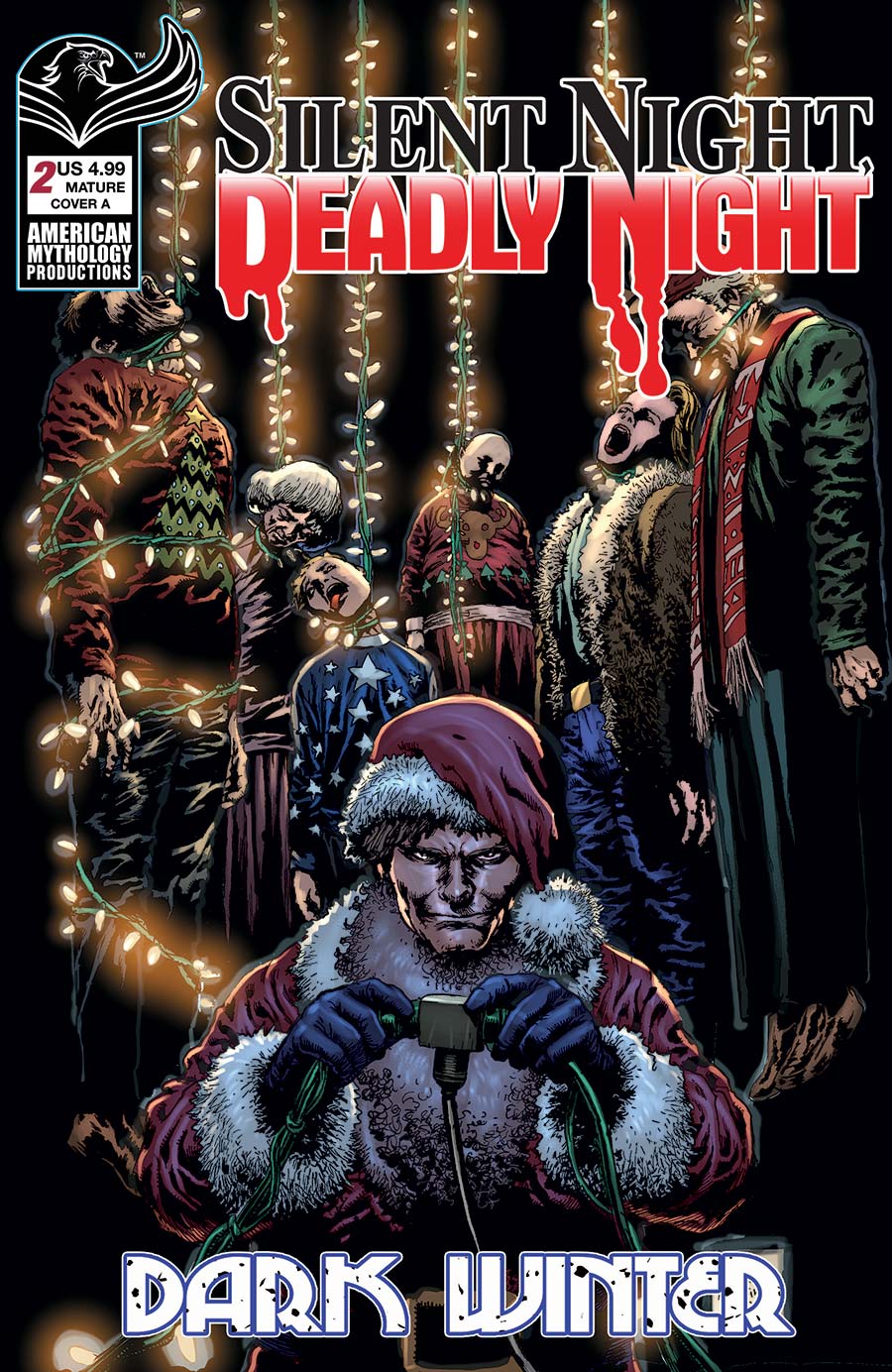 Silent Night Deadly Night Dark Winter #2 Cover A Regular Roy Allan Martinez Cover