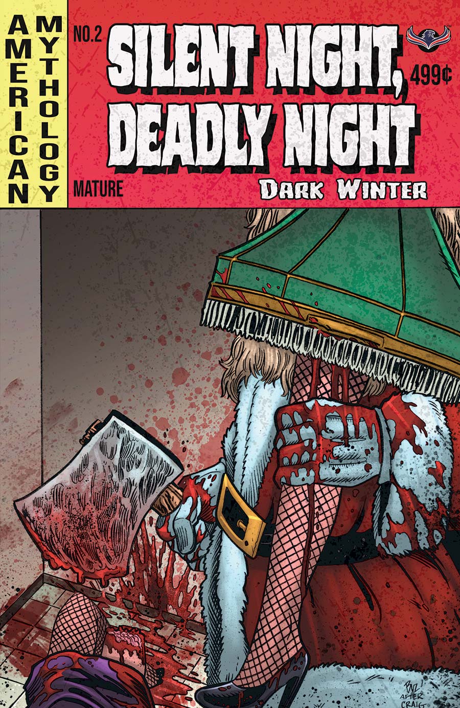 Silent Night Deadly Night Dark Winter #2 Cover C Variant Buz Hasson Cover