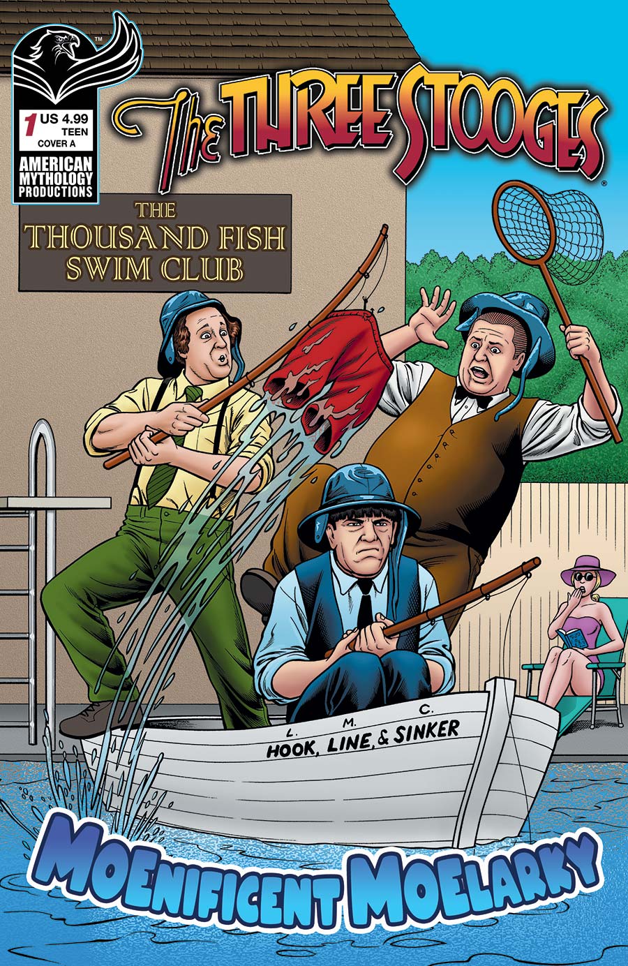 Three Stooges Moenificent Moelarky #1 Cover A Regular Brian Fraim & Brendon Fraim Cover