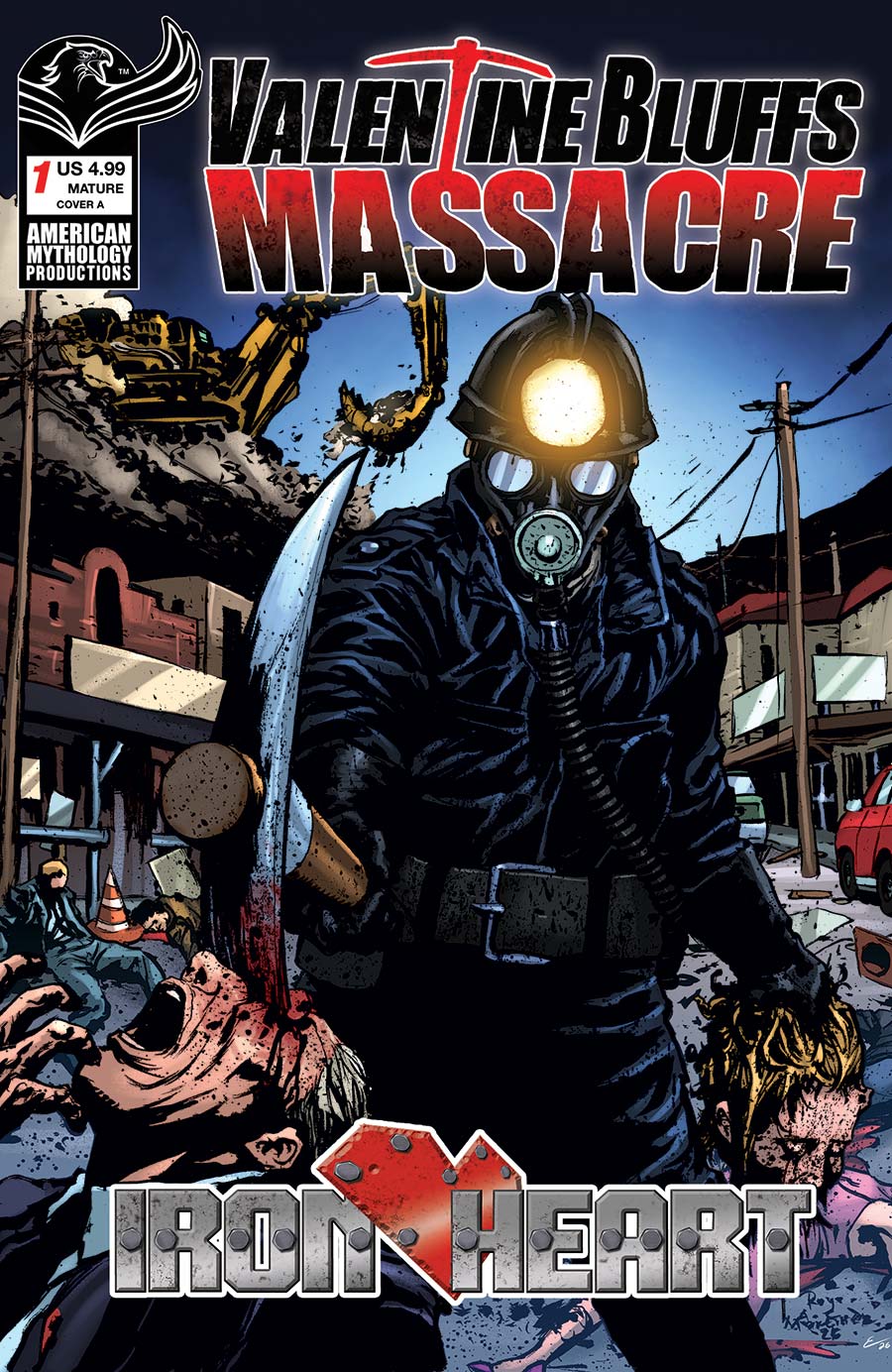 Valentine Bluffs Massacre Iron Heart #1 Cover A Regular Roy Allan Martinez Cover