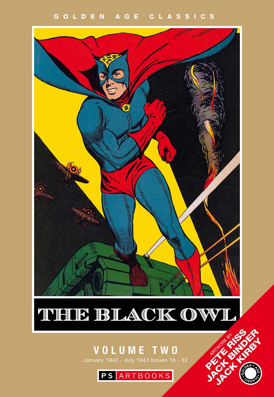 Golden Age Classics Prize Comics Featuring The Black Owl Vol 2 HC