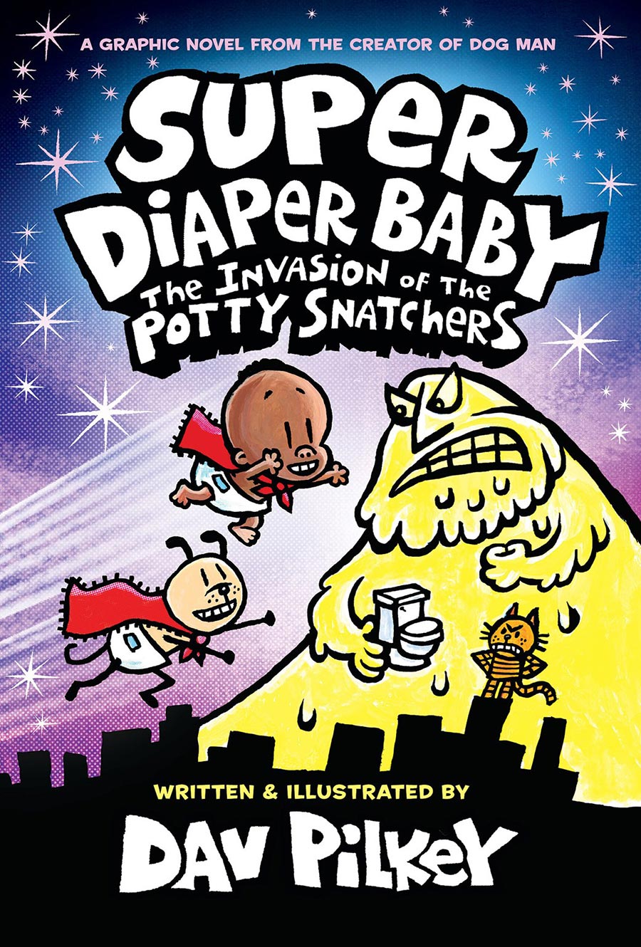 Super Diaper Baby Color Edition Vol 2 The Invasion Of The Potty Snatchers HC