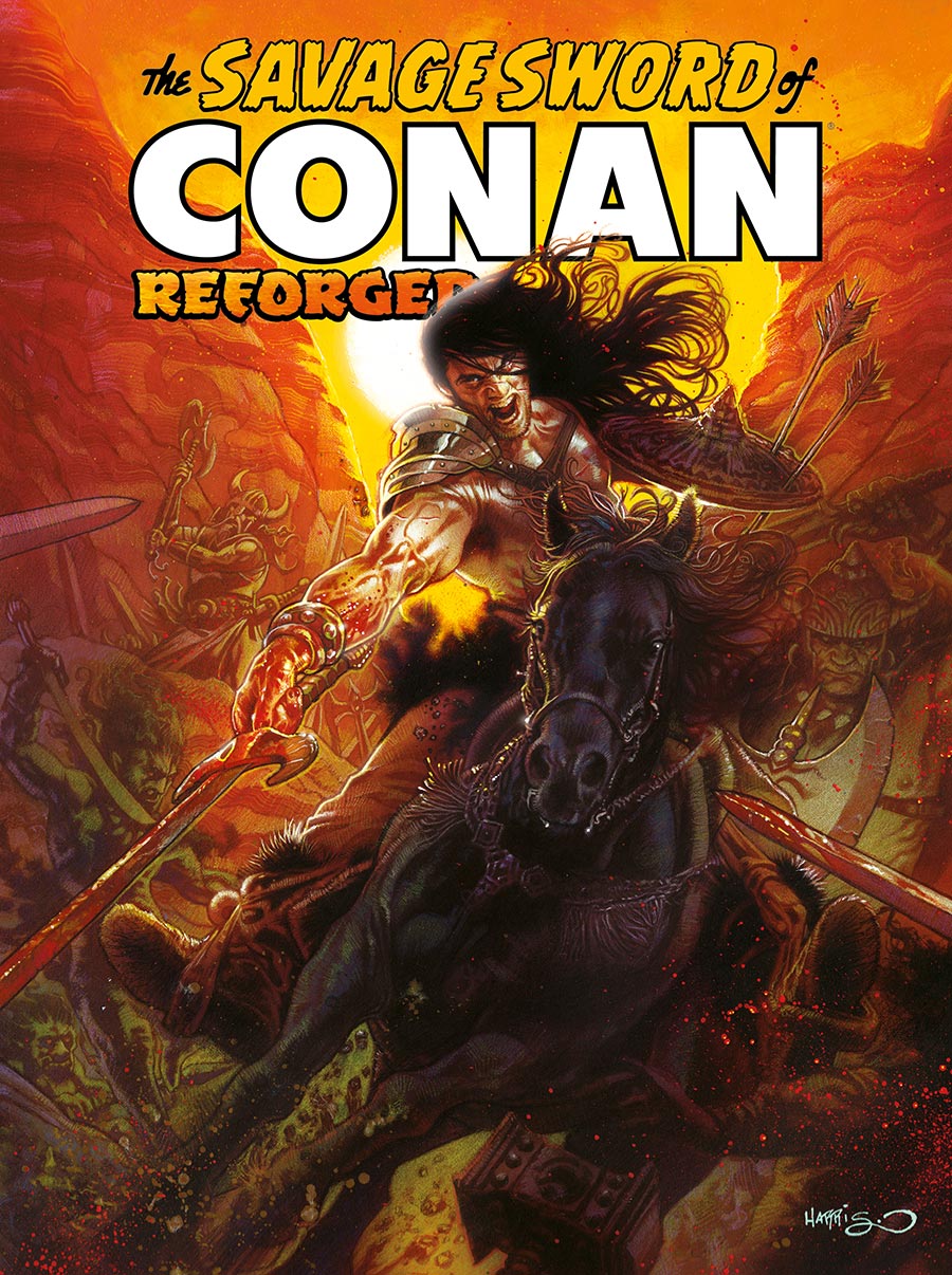 Savage Sword Of Conan Reforged #6 Cover A Regular Tony Harris Card Stock Cover