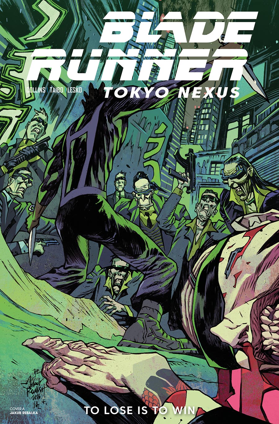 Blade Runner Tokyo Nexus To Lose Is To Win #4 Cover A Regular Jakub Rebelka Cover