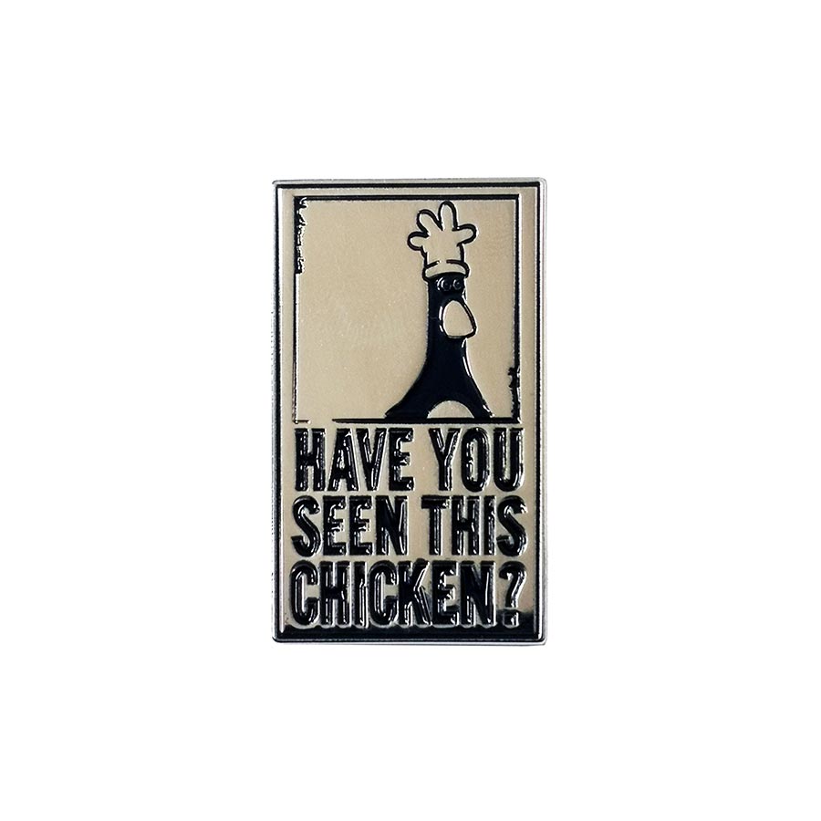 Wallace & Gromit Enamel Pin Badge - Feathers
