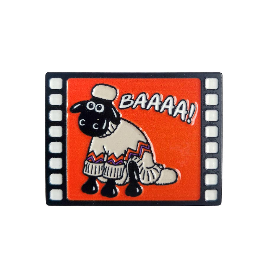 Wallace & Gromit Enamel Pin Badge - Shaun