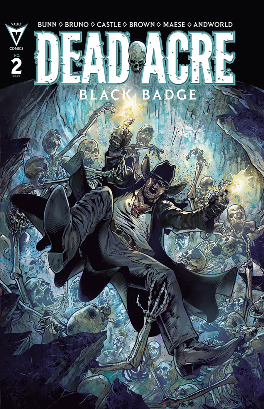 Dead Acre Black Badge #2 Cover A Regular Riley Brown Cover
