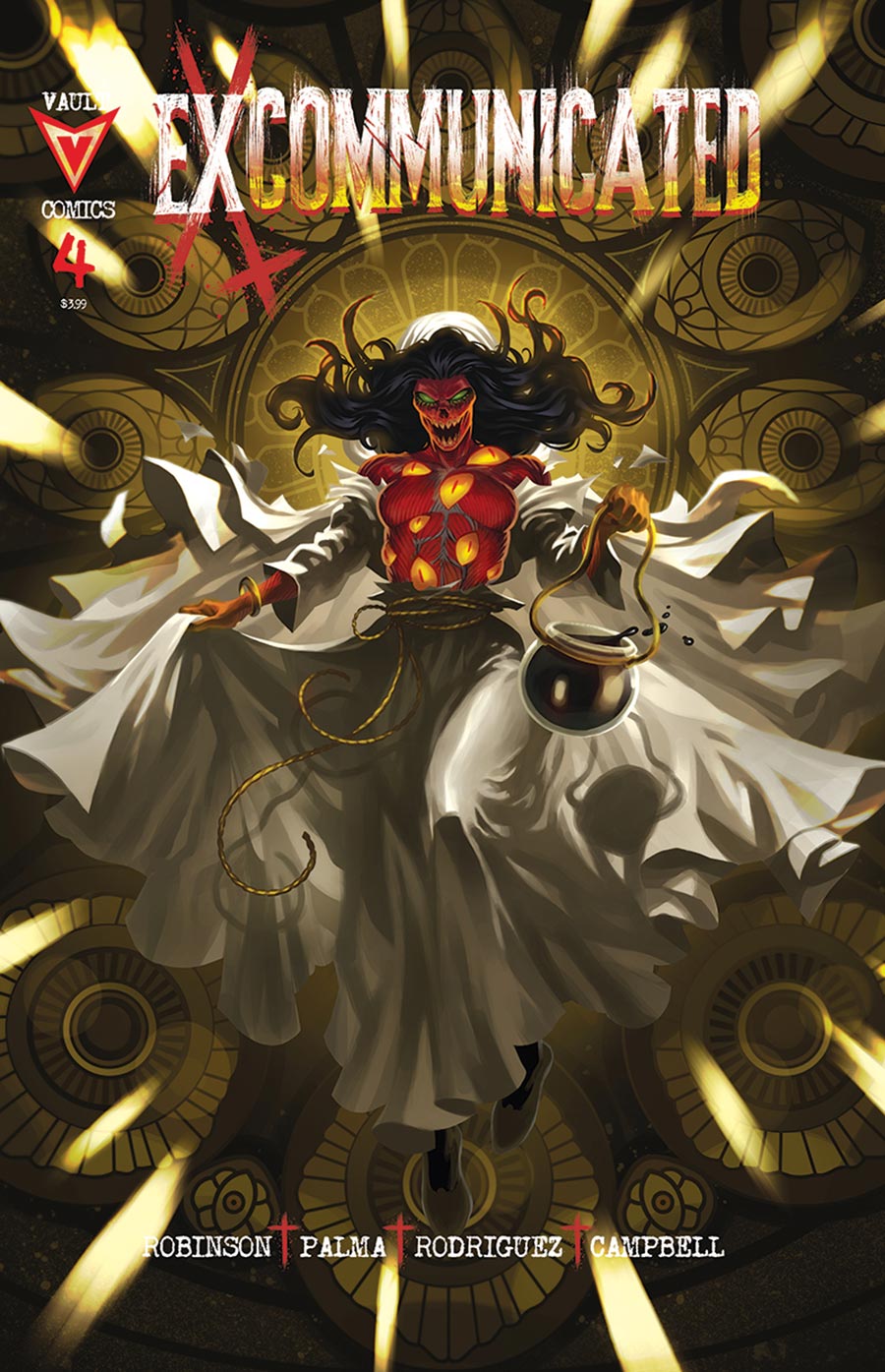 Excommunicated #4 Cover A Regular Flaviano Cover