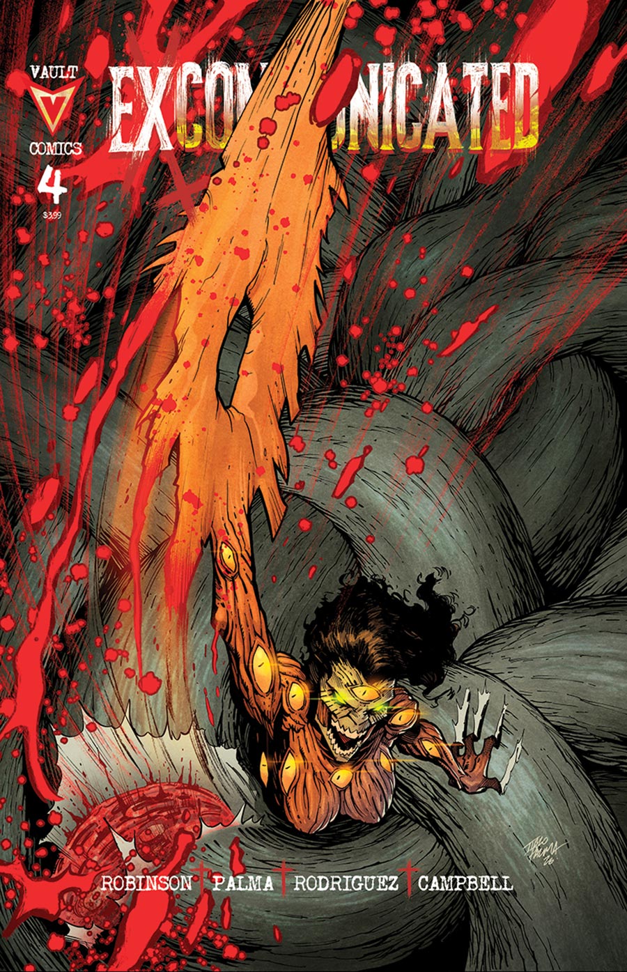Excommunicated #4 Cover B Incentive Tiago Palma Variant Cover