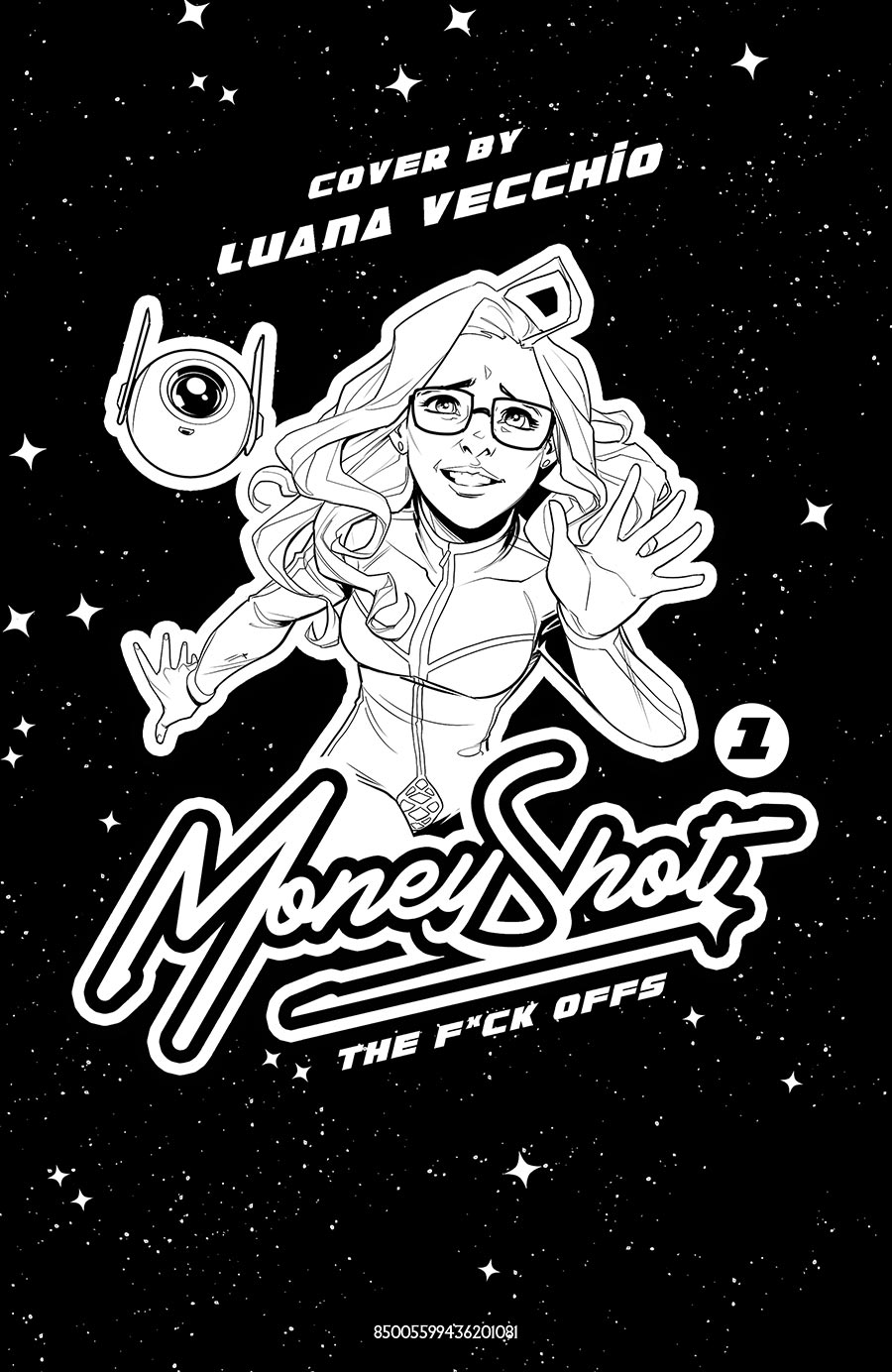 Money Shot The F*ck Offs #1 Cover H Variant Luana Vecchio NSFW Black Bag Cover With Polybag (Limit 1 Per Customer)