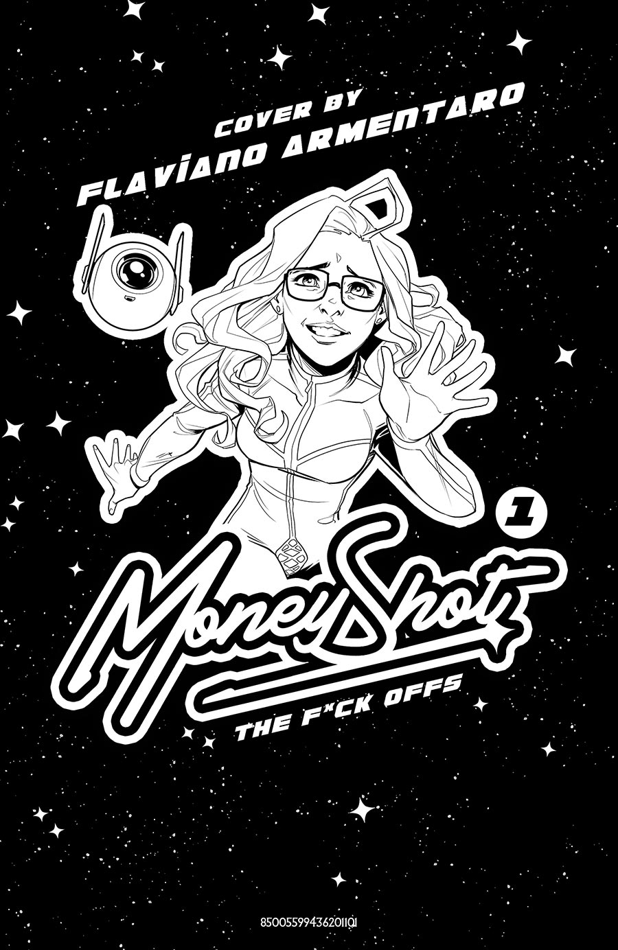 Money Shot The F*ck Offs #1 Cover J Variant Flaviano NSFW Black Bag Cover With Polybag (Limit 1 Per Customer)