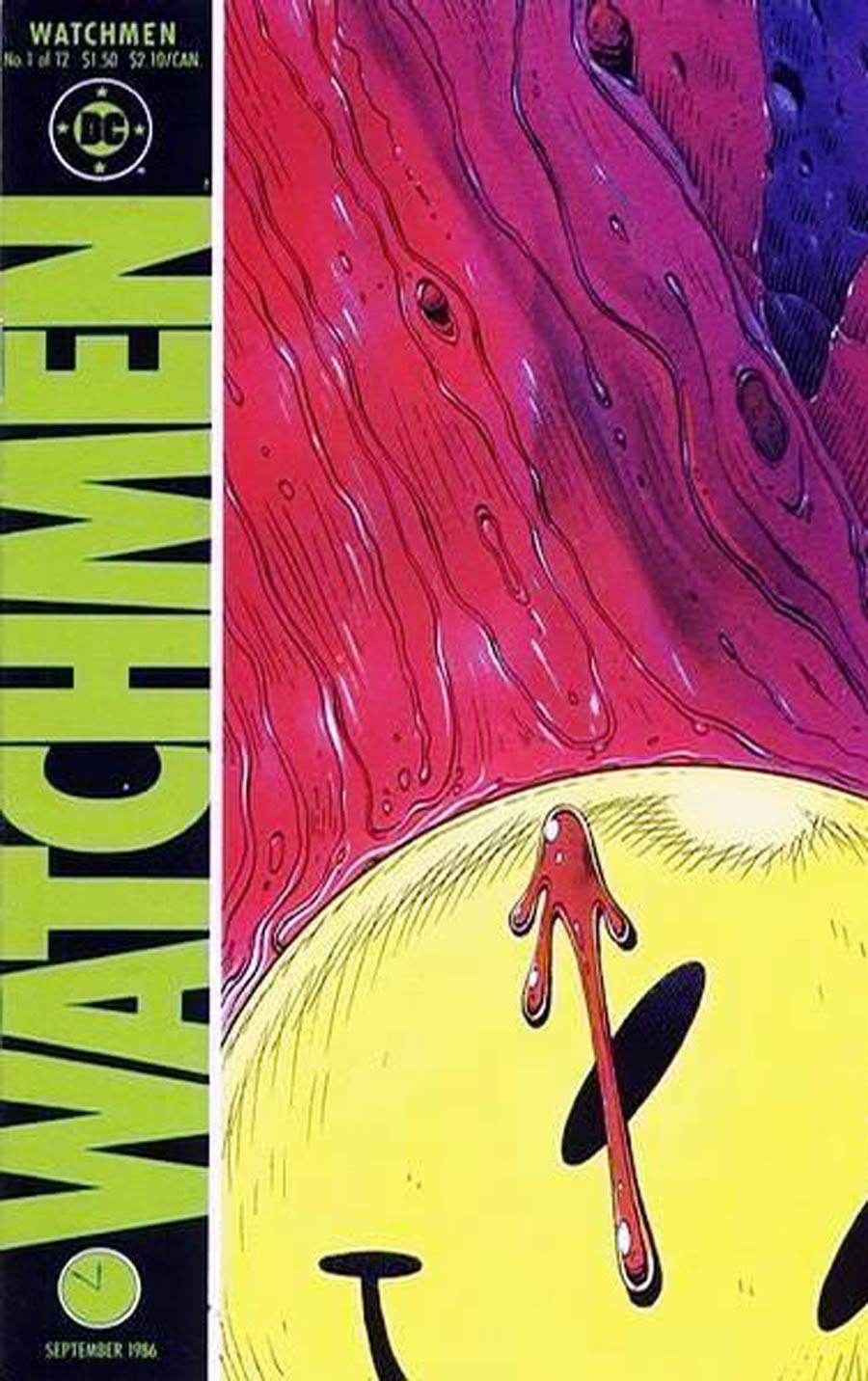 Watchmen #1 Cover F Signed By Alan Moore No COA