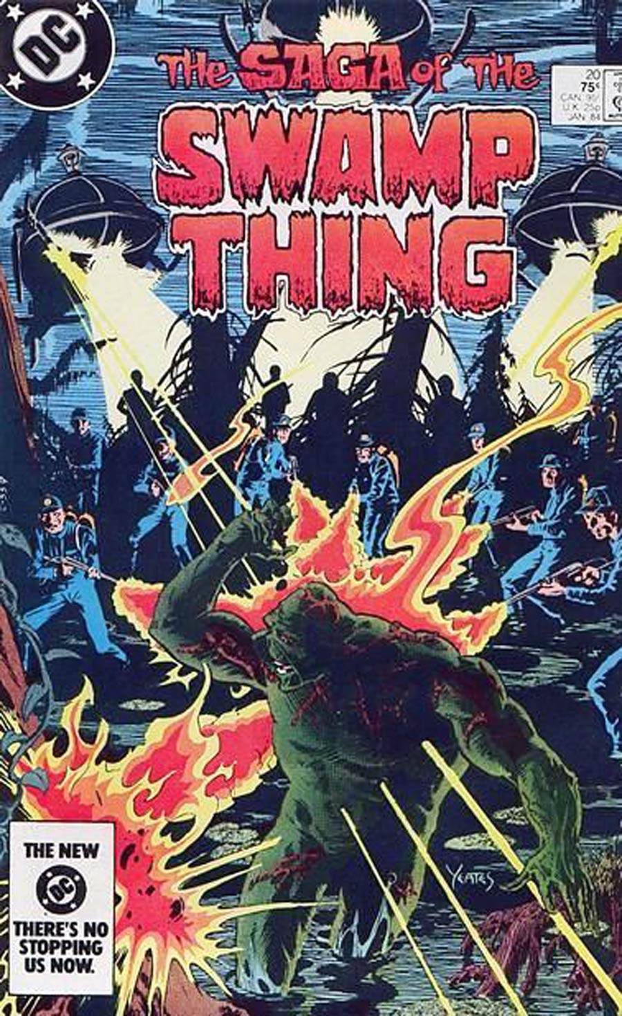 Swamp Thing Vol 2 #20 Cover C Signed By Alan Moore No COA
