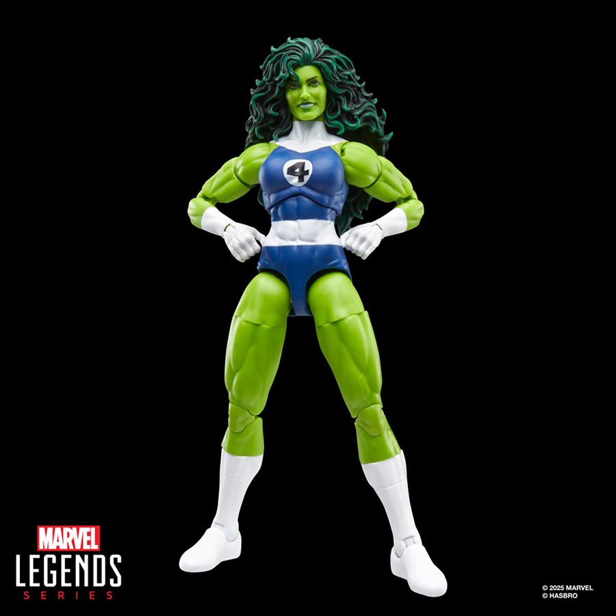 Marvel Legends Fantastic Four Retro She-Hulk 6-Inch Action Figure