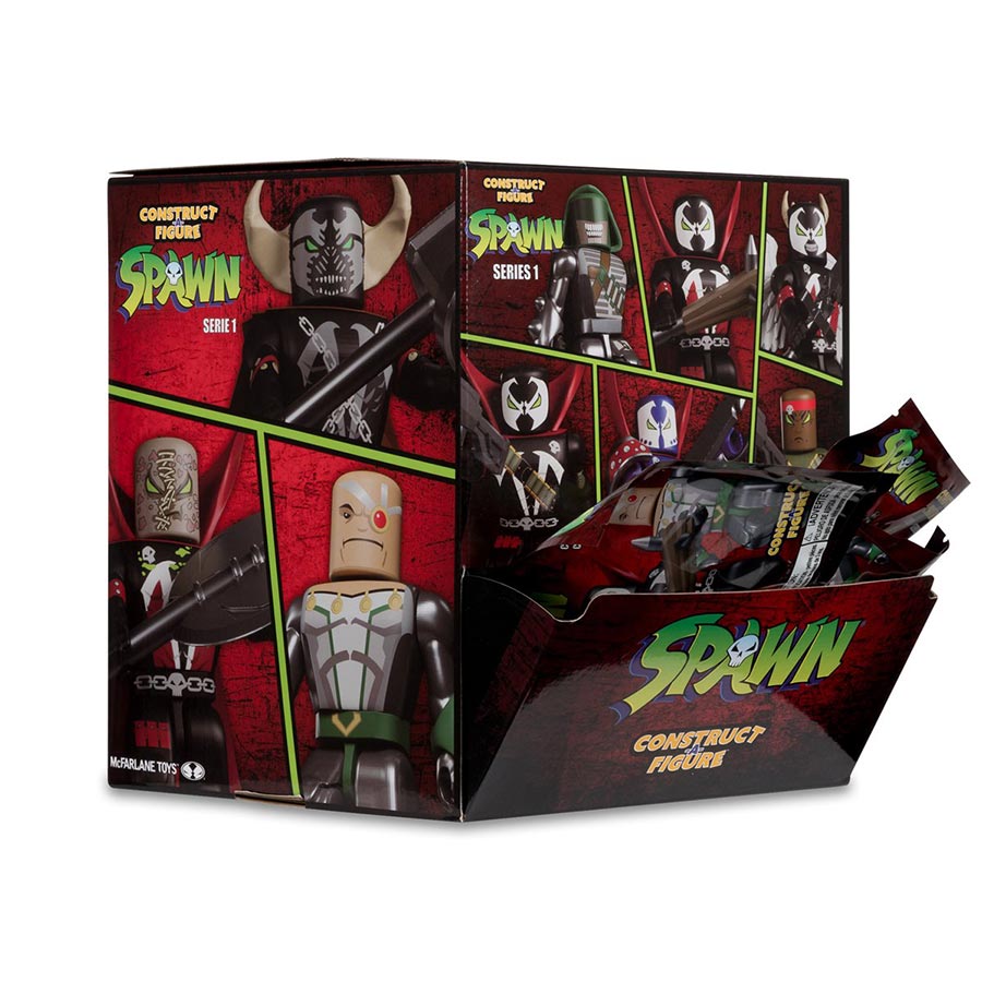 Spawn Construct A Figure Series 1 Mini-Figure Blind Bag Case (36-Count)