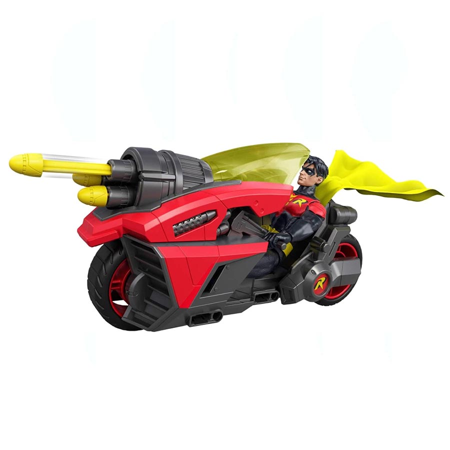 DC Premiere Robin With Motorcycle 6.5-Inch Action Figure