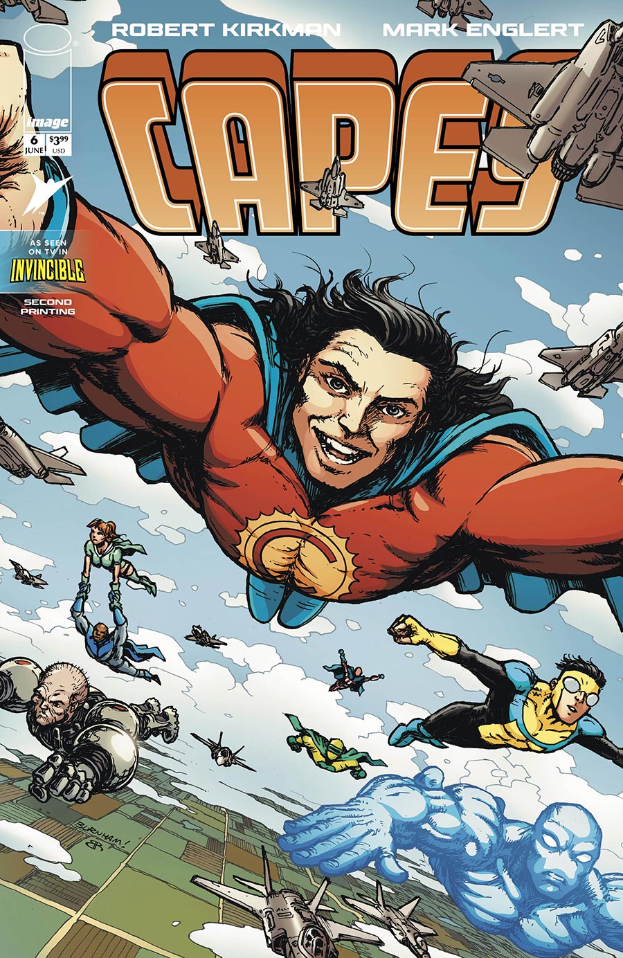 Capes Vol 2 #6 Cover G 2nd Ptg (Invincible Universe)