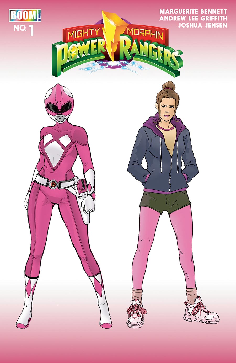 Mighty Morphin Power Rangers (BOOM Studios) Vol 2 #1 Cover Z-A 2nd Ptg Andrew Lee Griffith Variant Cover