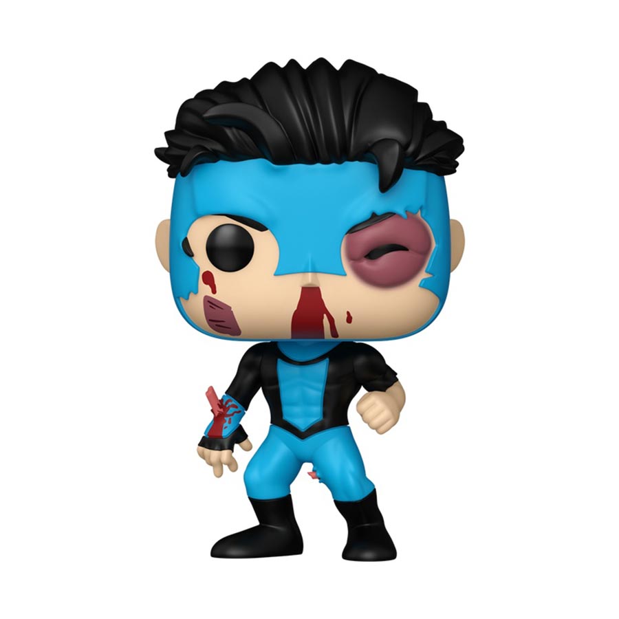 POP Television Invincible Invincible Conquest Battle Damaged Bloody Vinyl Figure