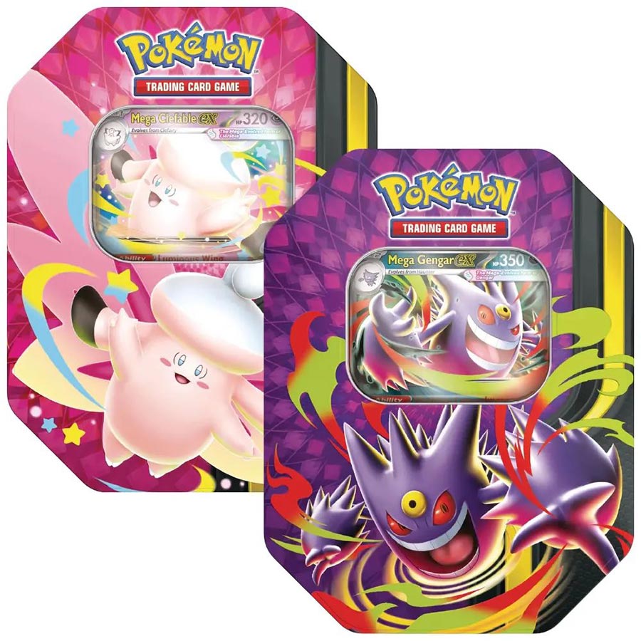 Pokemon Mega Moonlit Tin (Filled Randomly)