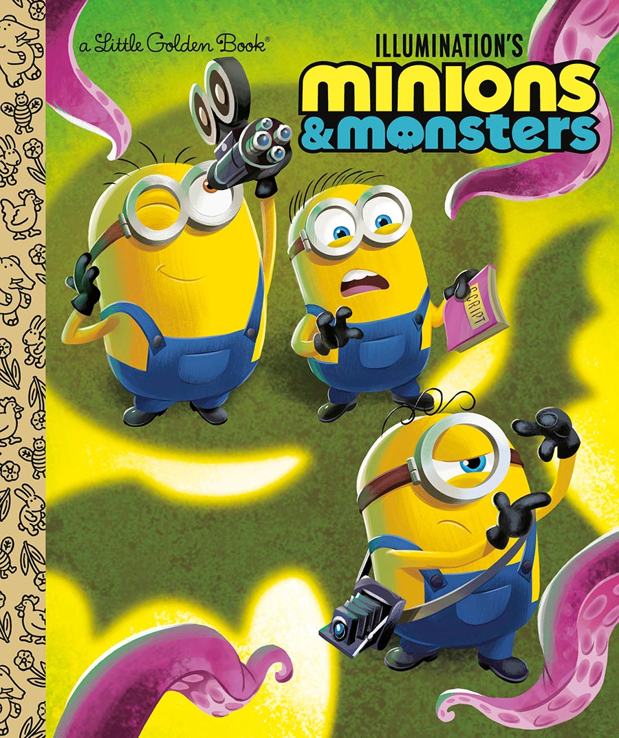 Illuminations Minions & Monsters Little Golden Book HC