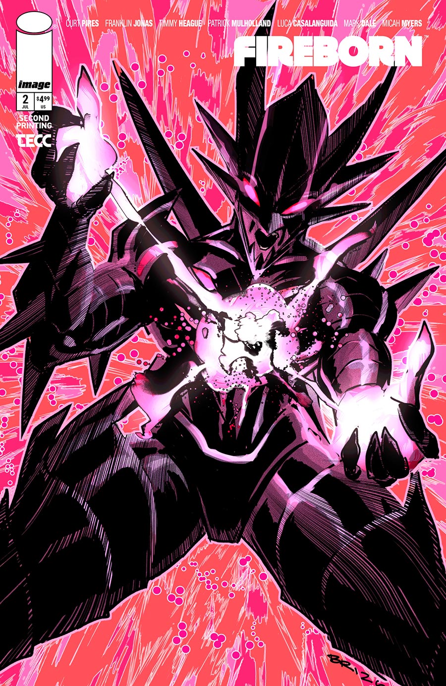 Fireborn #2 Cover H 2nd Ptg (From The World Of Lost Fantasy)