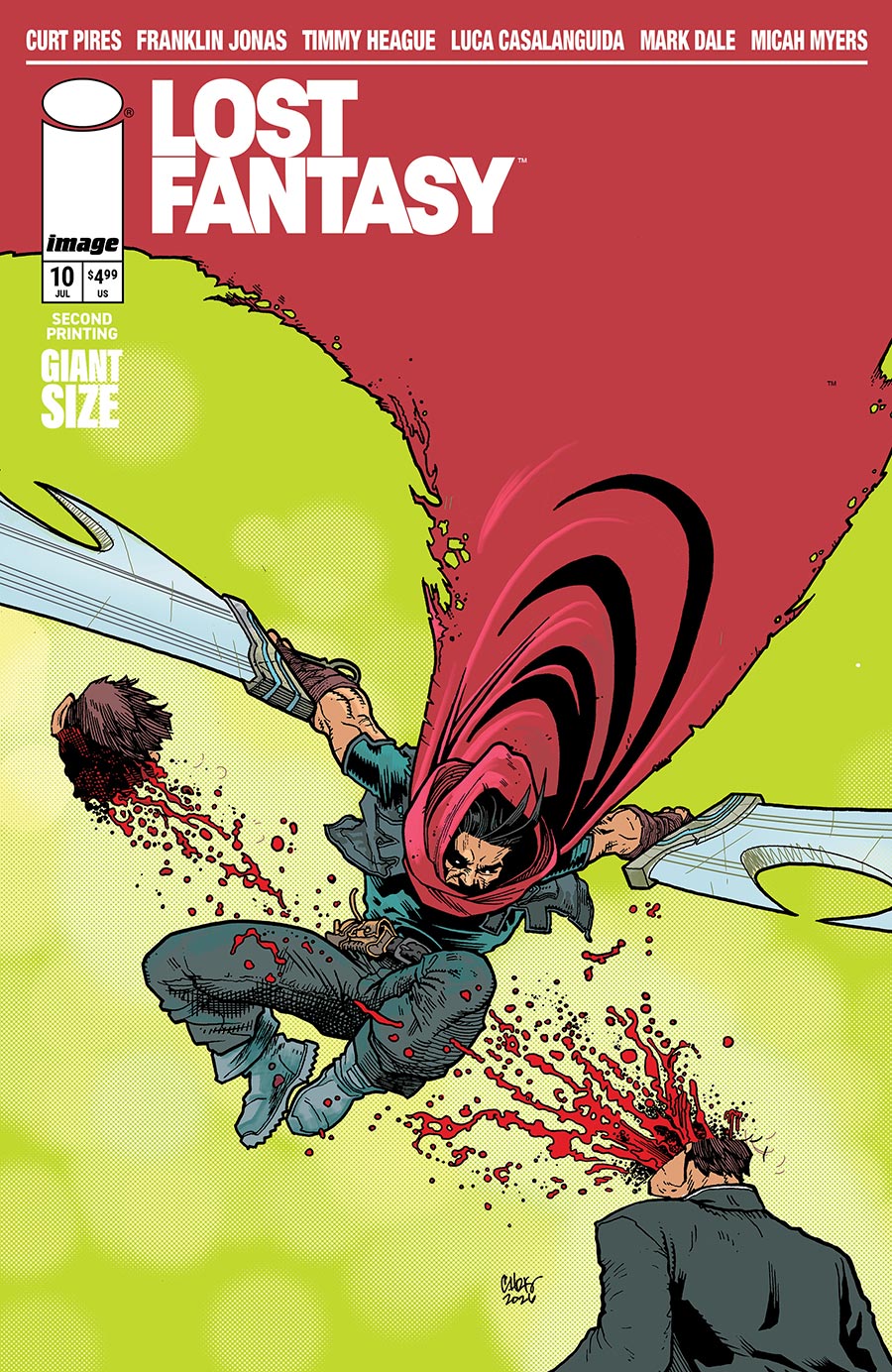 Lost Fantasy #10 Cover F 2nd Ptg