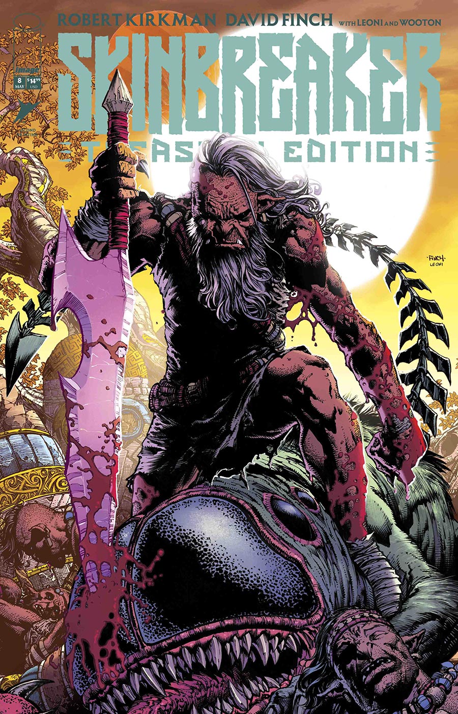 Skinbreaker Treasury Edition #8 Cover B 2nd Ptg