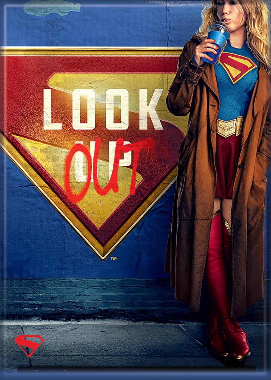 DC Supergirl 26 Movie Poster Magnet