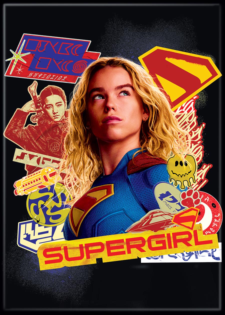 DC Supergirl 26 Looking Up Magnet