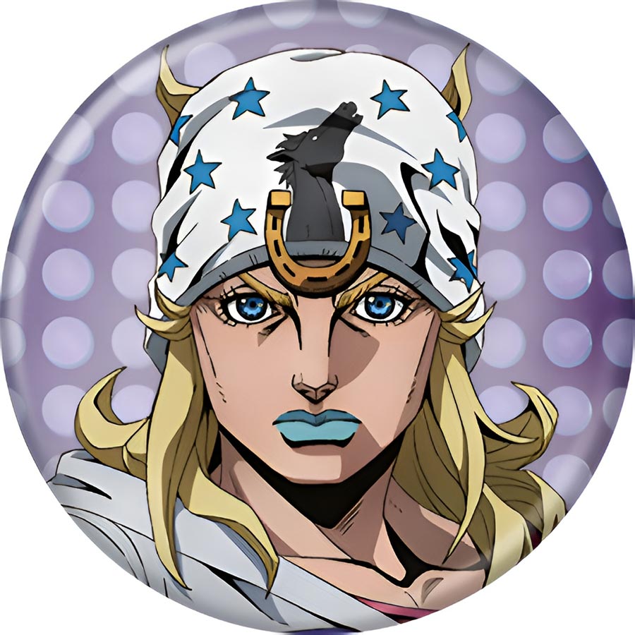 JoJos Bizarre Adventure S6 Steel Ball Run Johnny Jostar Button