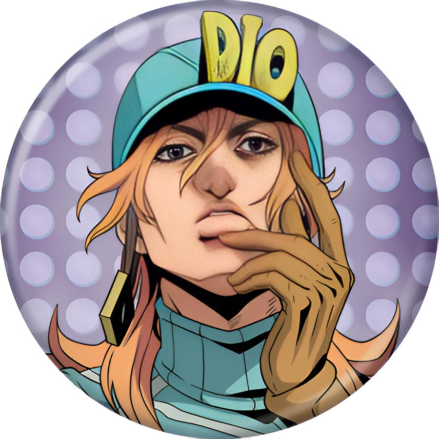 JoJos Bizarre Adventure S6 Steel Ball Run Diego Brando Button