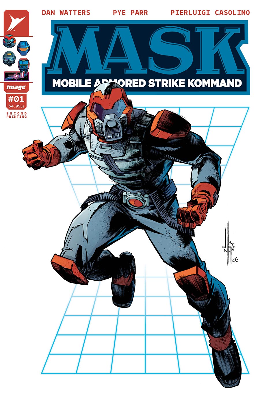 M.A.S.K. Vol 3 #1 Cover S 2nd Ptg A Jason Howard Variant Cover