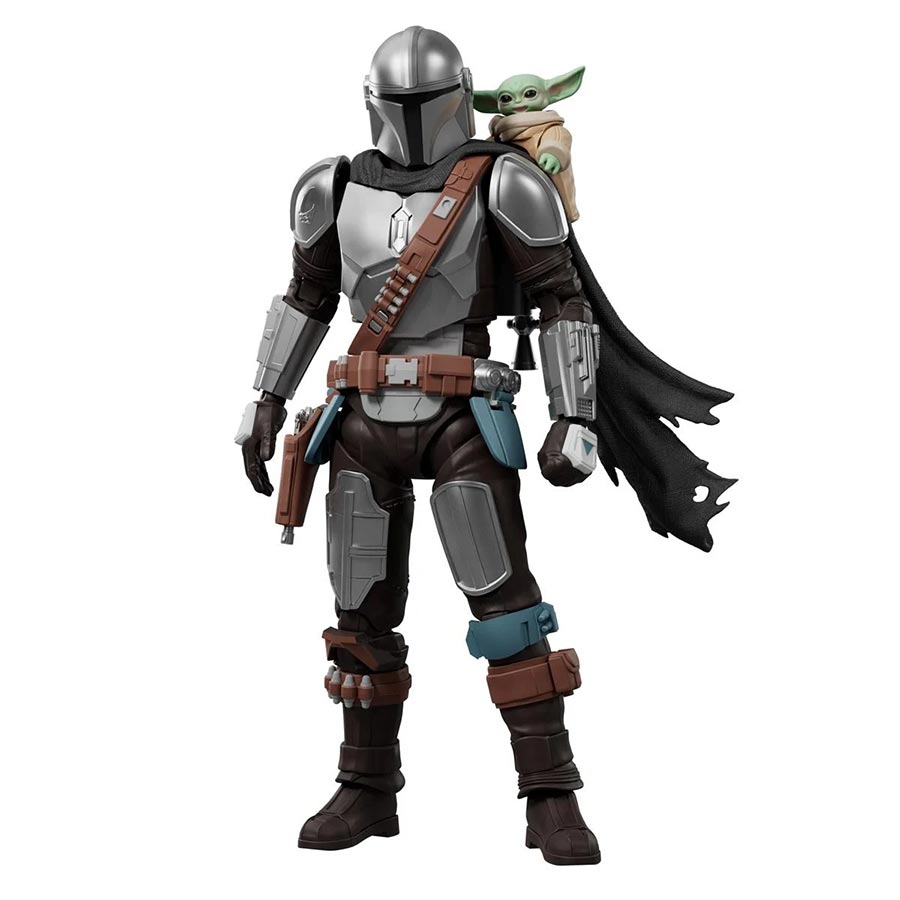 Blokees Star Wars The Mandalorian & Grogu Din Djarin & Grogu Classic Class 05 Model Kit