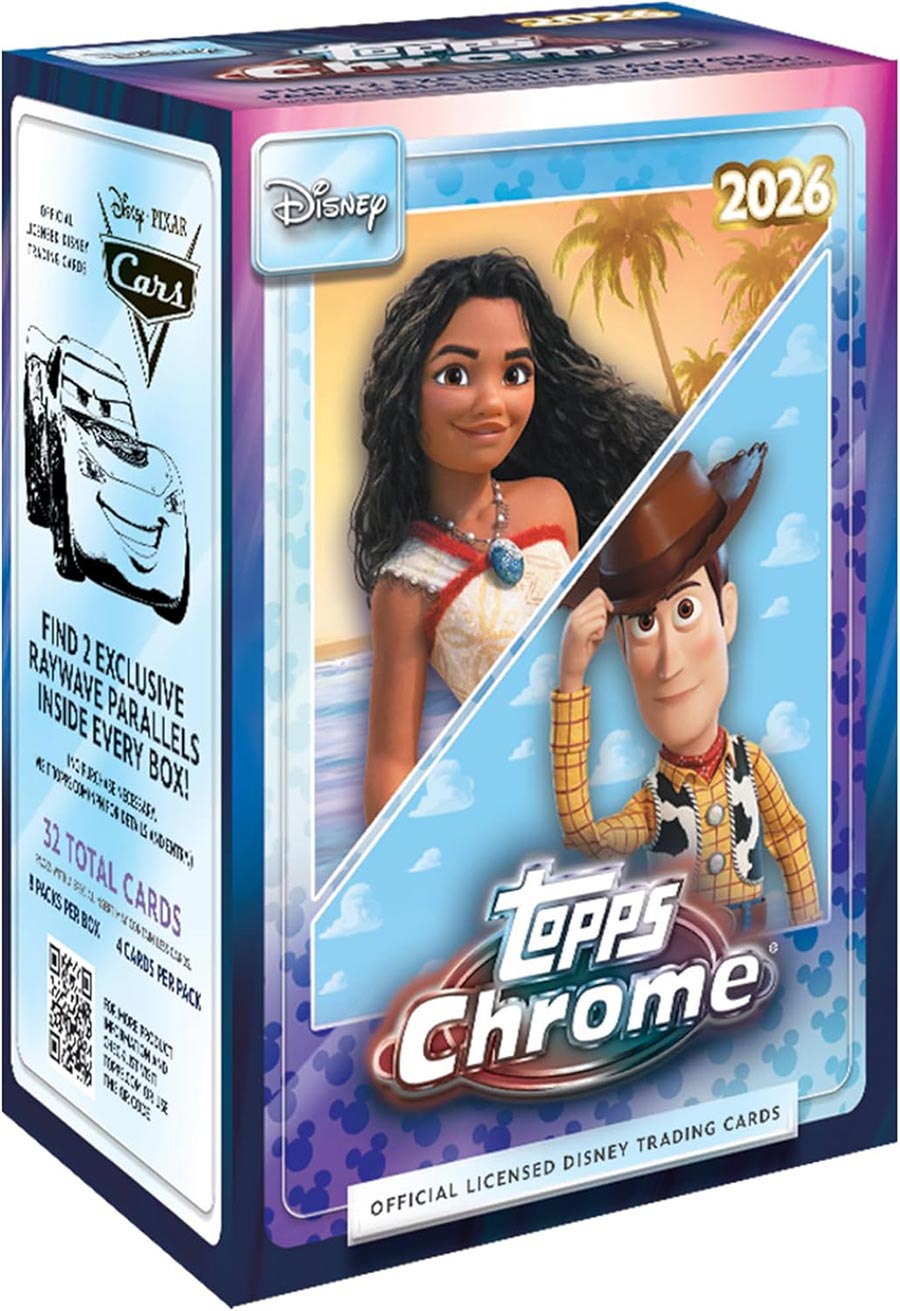 Topps 2026 Disney Chrome Value Box