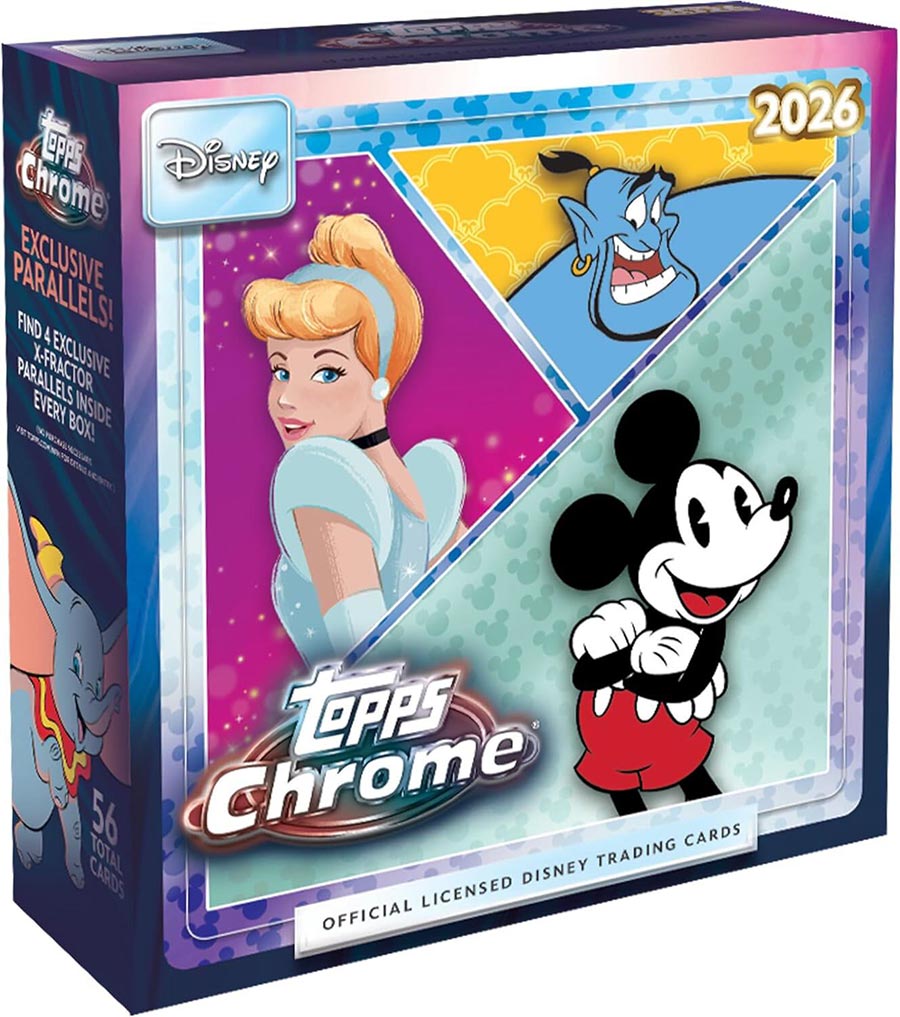 Topps 2026 Disney Chrome Mega Pack
