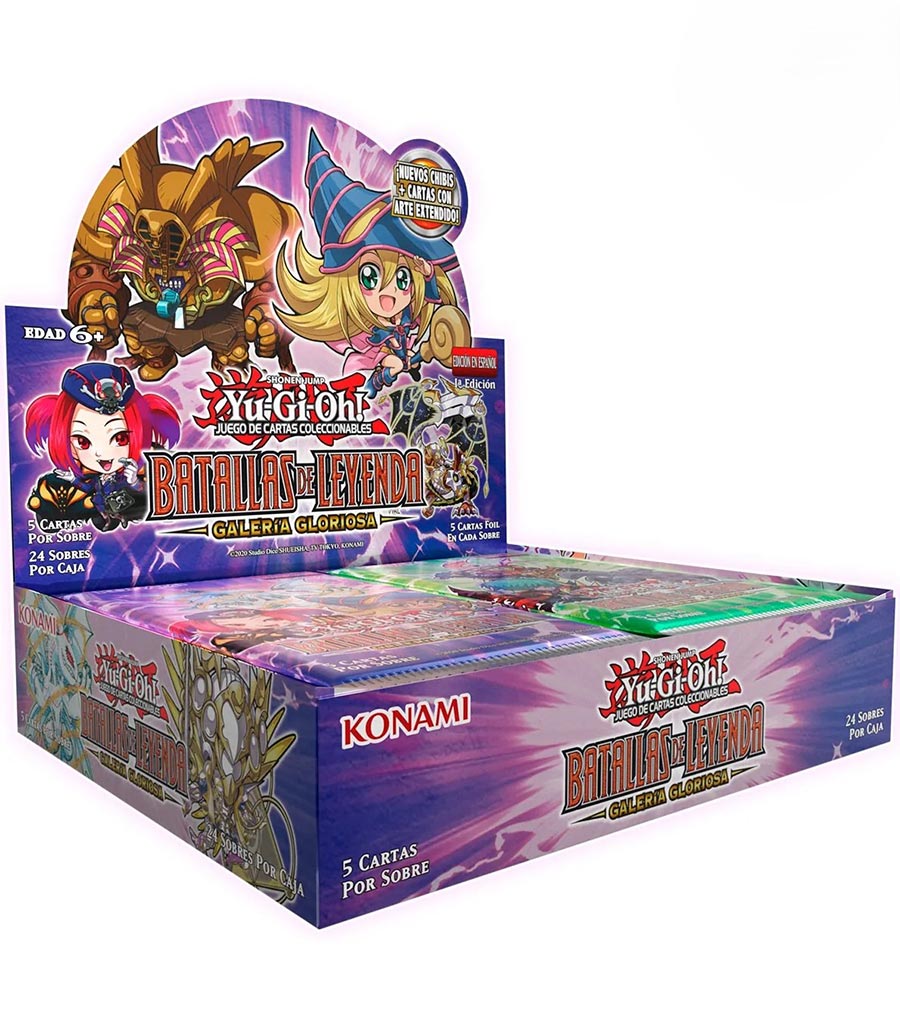 Yu-Gi-Oh Battles Of Legend Glorious Gallery Display Box